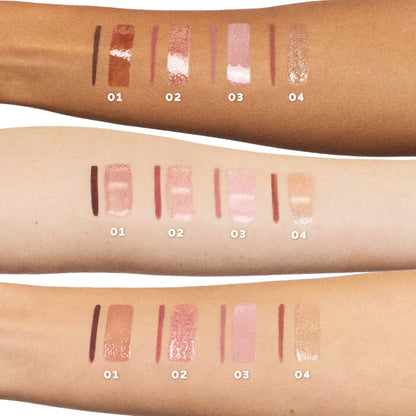 ClioMakeUp + Overskin BEAUTY LEAGUE LIP KIT 03