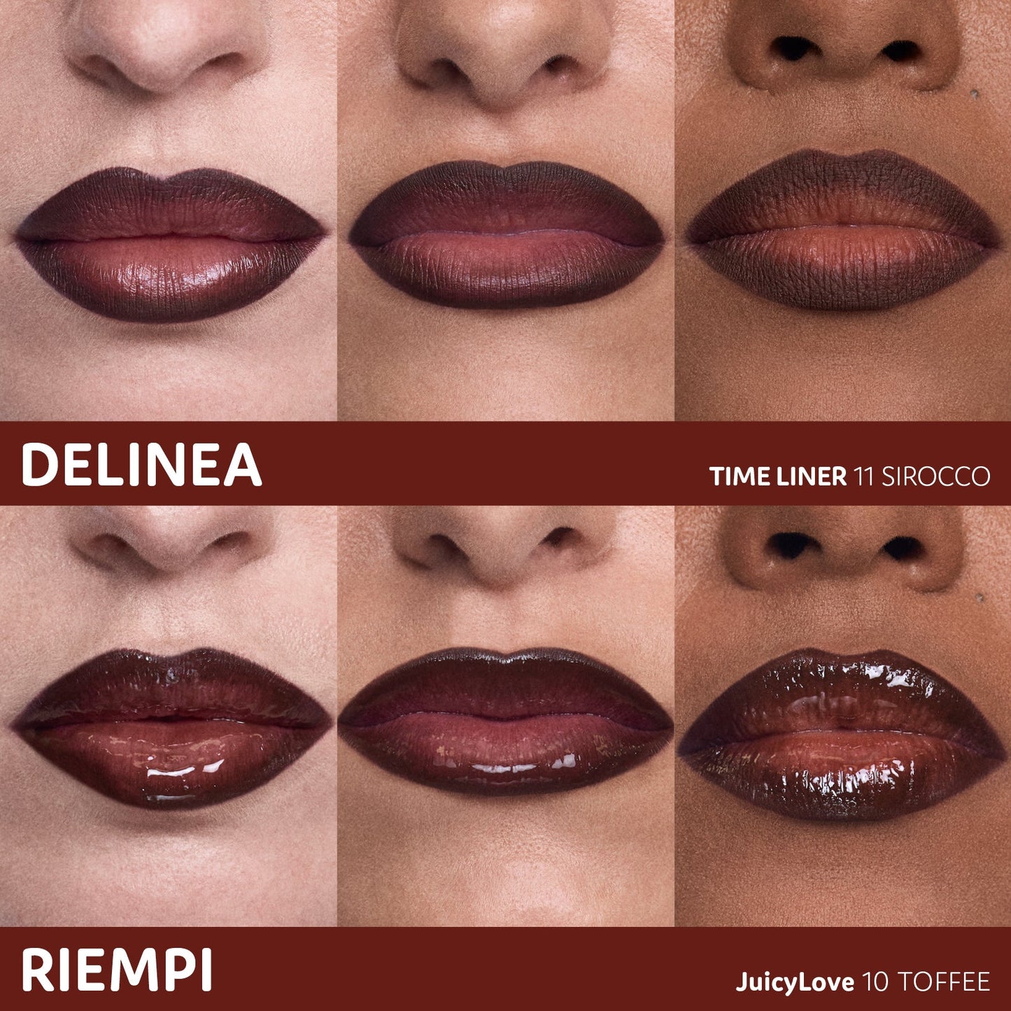 ClioMakeUp + Overskin BEAUTY LEAGUE LIP KIT 01