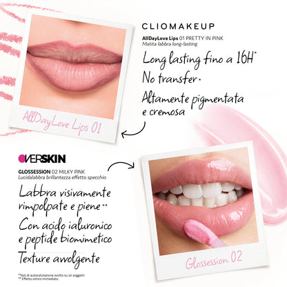 ClioMakeUp + Overskin BEAUTY LEAGUE LIP KIT 03