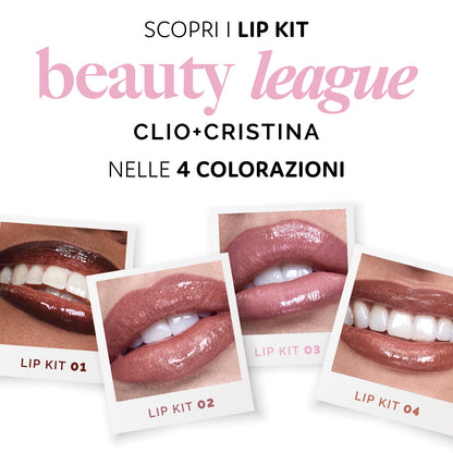ClioMakeUp + Overskin BEAUTY LEAGUE LIP KIT 03
