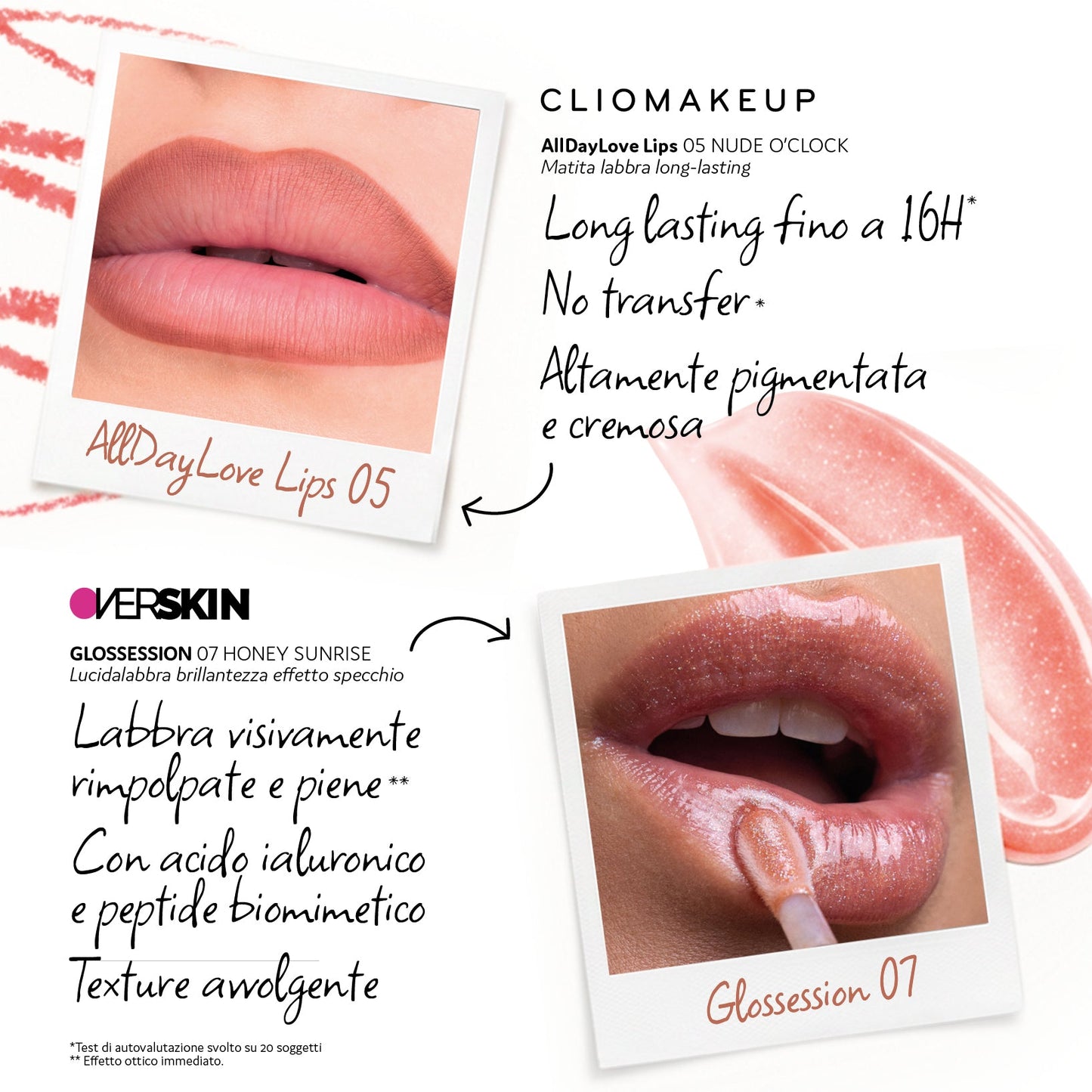 ClioMakeUp + Overskin BEAUTY LEAGUE LIP KIT 04