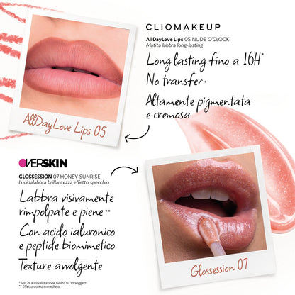 ClioMakeUp + Overskin BEAUTY LEAGUE LIP KIT 04