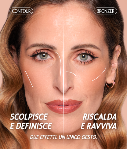 Stick bronzer e contour 2 in 1
