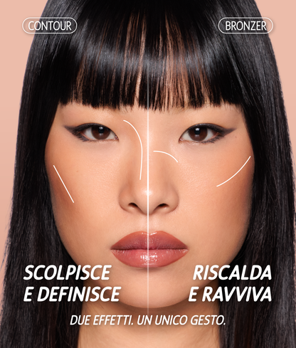 Stick bronzer e contour 2 in 1
