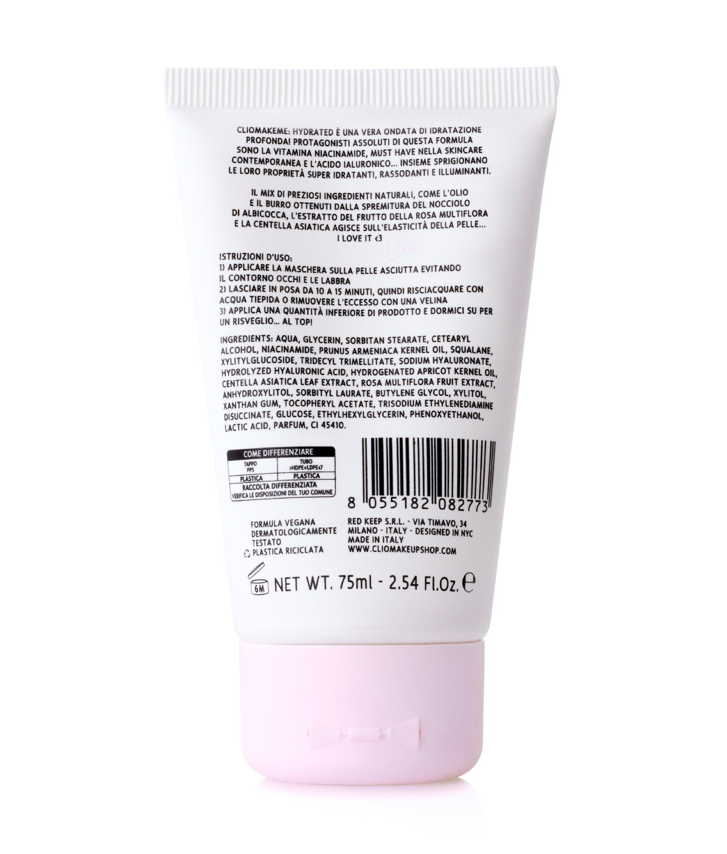 Maschera viso idratante CLIOMAKEME: HYDRATED